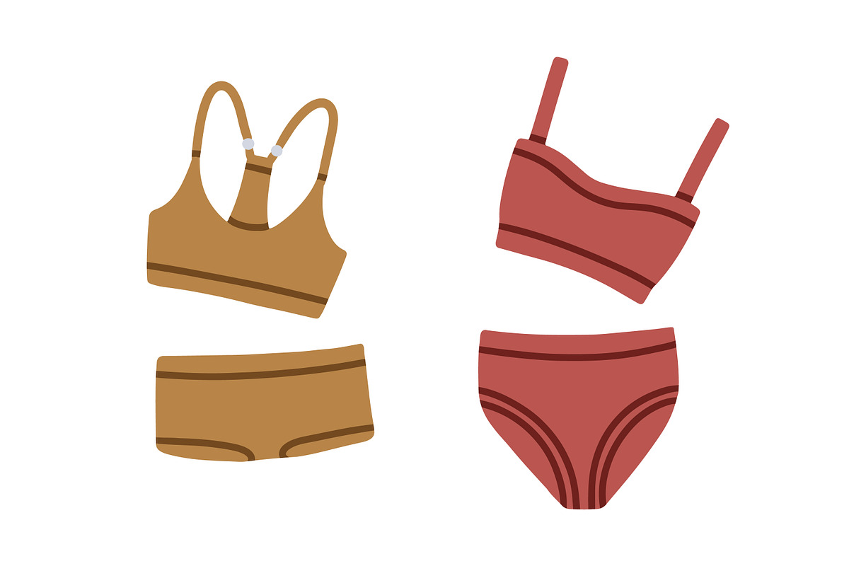 Modern women underwear, lingerie set, an Object Illustration by Good Studio (Photo 12 of 16)