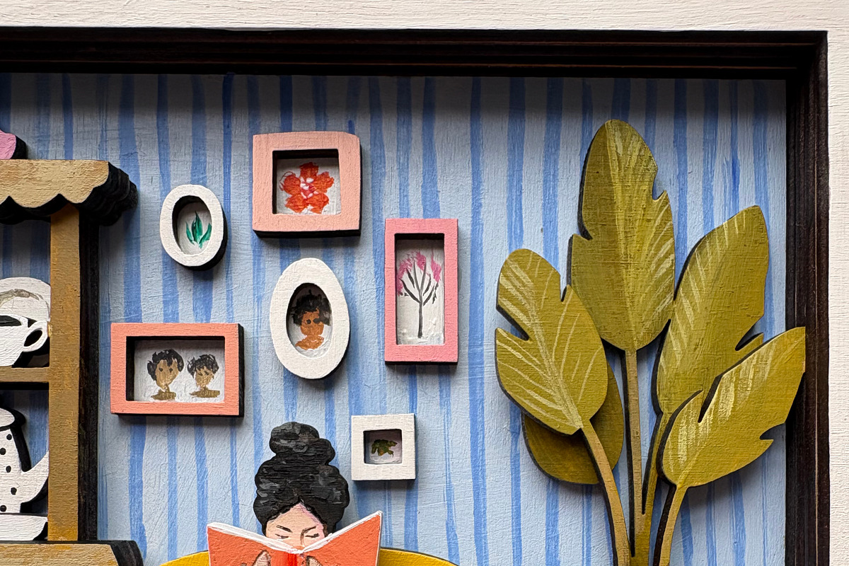 Cozy Reading Nook Shadow Box SVG, an Object Graphic by HelloWood (Photo 5 of 5)