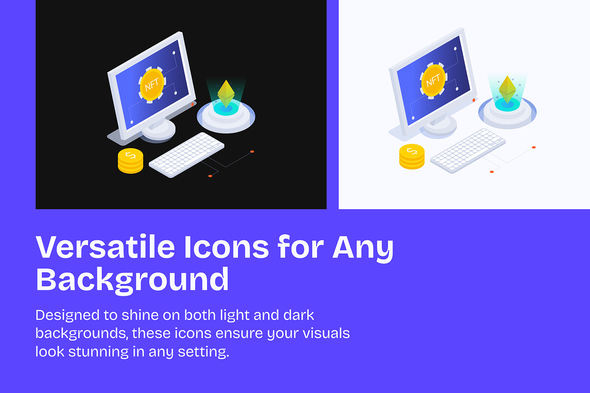 Payment and Fintech Isometric Icons, a Duotone Icon by Vectors Market (Photo 4 of 6)