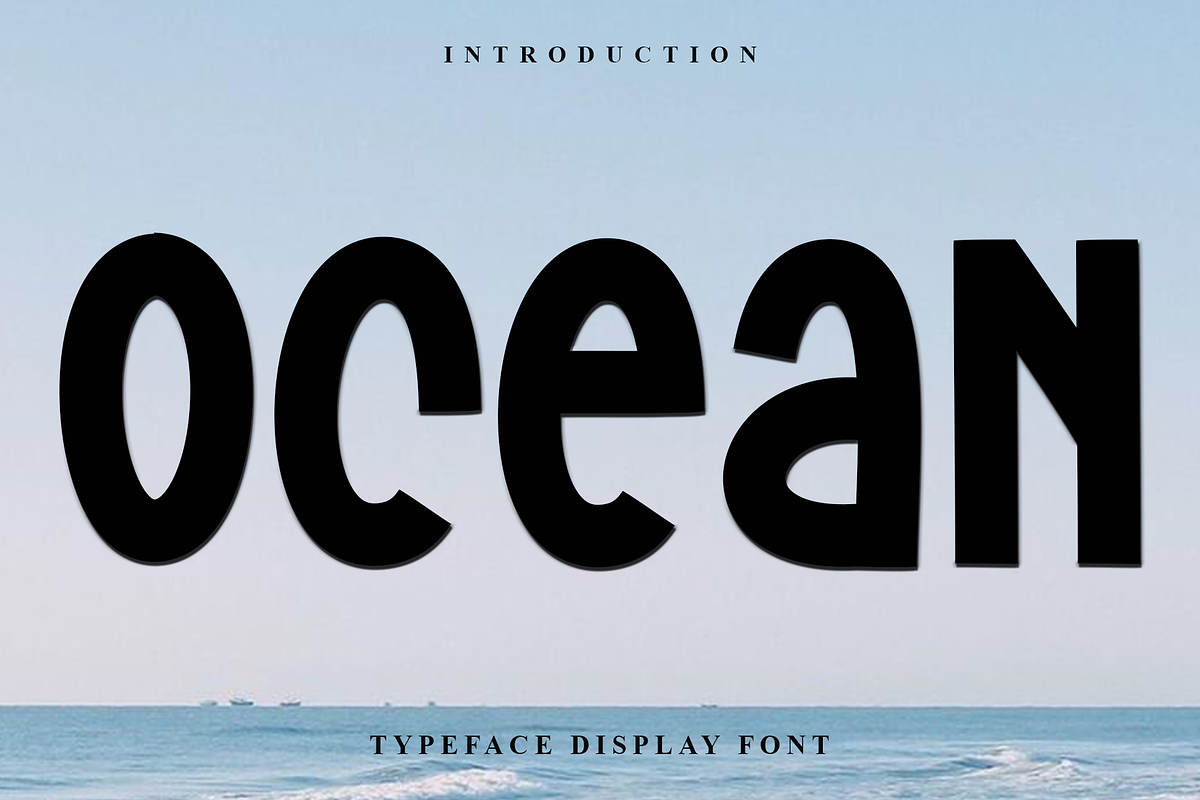 Ocean, a Script Font by InermediaSTUDIO (Photo 1 of 8)