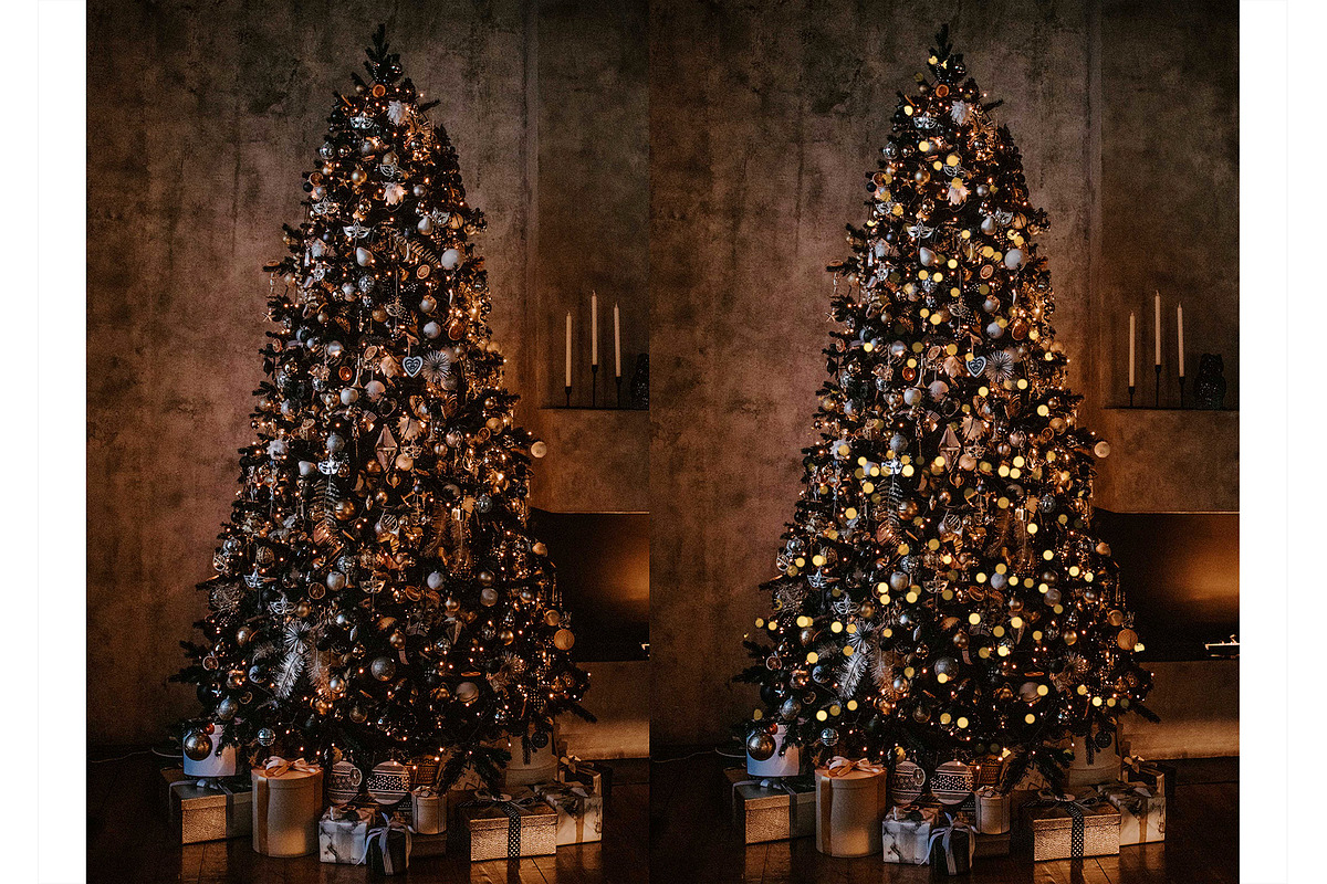 Christmas Light Overlays, a Layer Style Add-On by Wild Honey Design Co. (Photo 3 of 3)