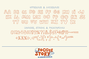 Foodie Story – Hand-Drawn Typeface, a Handwritten Font by shineink.designlab (Thumbnail 9 of 10)