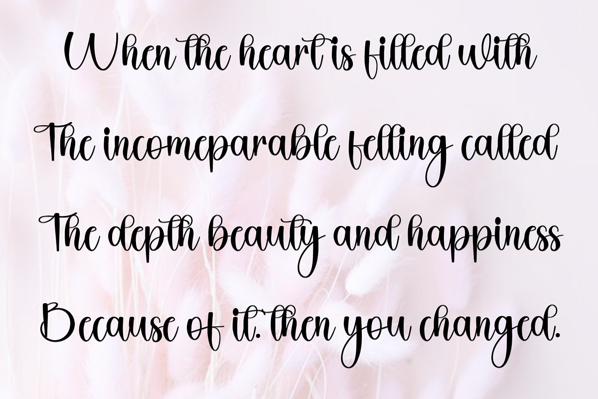Delightful Handmade, a Handwritten Font by InermediaSTUDIO (Photo 8 of 9)