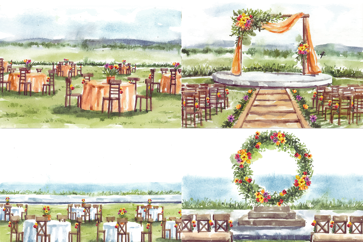 BUNDLE | Watercolor Backgrounds, a Texture Illustration by ArtbyHien (Photo 10 of 15)