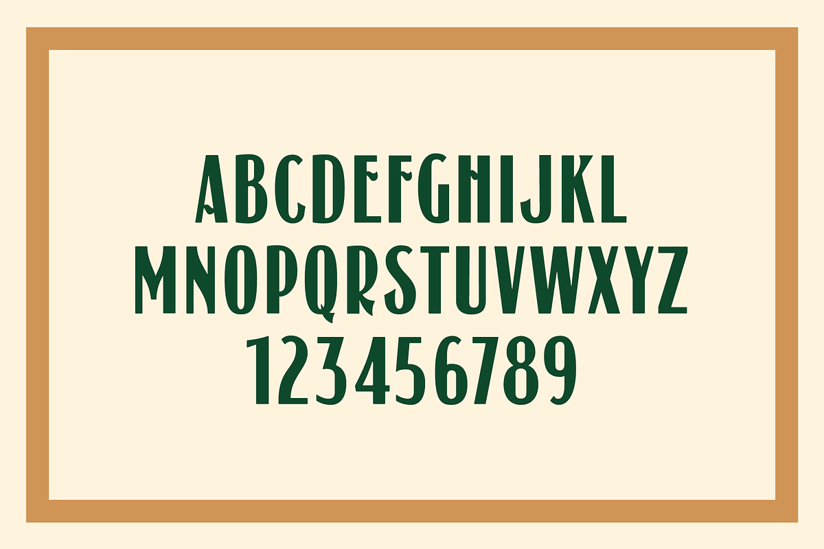 Murphy's Victorian Irish Pub Font, a Sans Serif Font by Wonder and Wander (Photo 2 of 4)