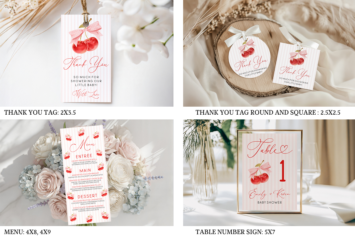 Pink Bow Coquette Theme, an Invitation Template by Digital_Mind (Photo 4 of 9)