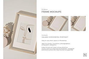 Video&Photo Frame Mockups