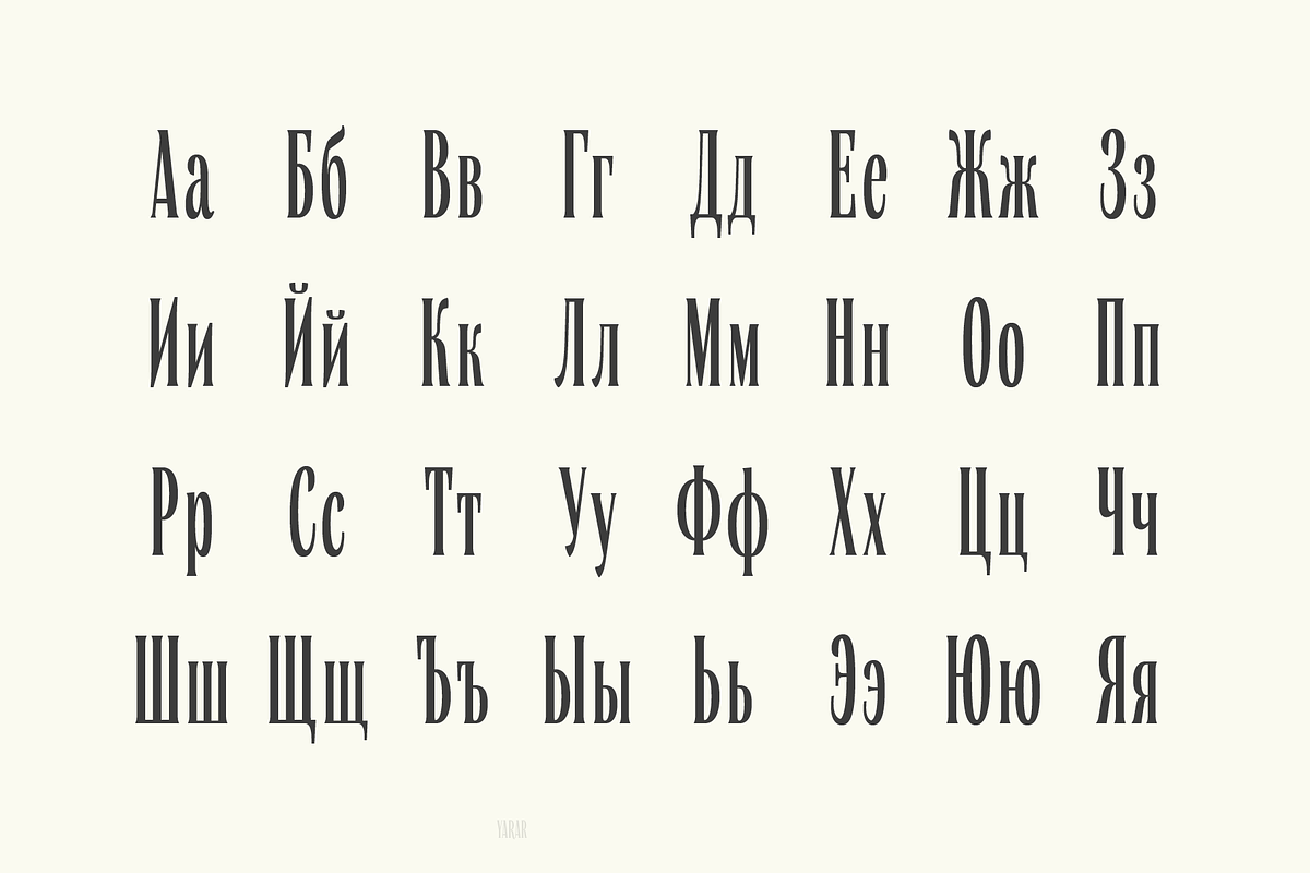 Yarar, a Serif Font by True Story Letterworks (Photo 2 of 11)