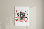 18 Strawberry Milk Clipart, a Decorative Illustration by Pati Charm Studio (Thumbnail 7 of 8)