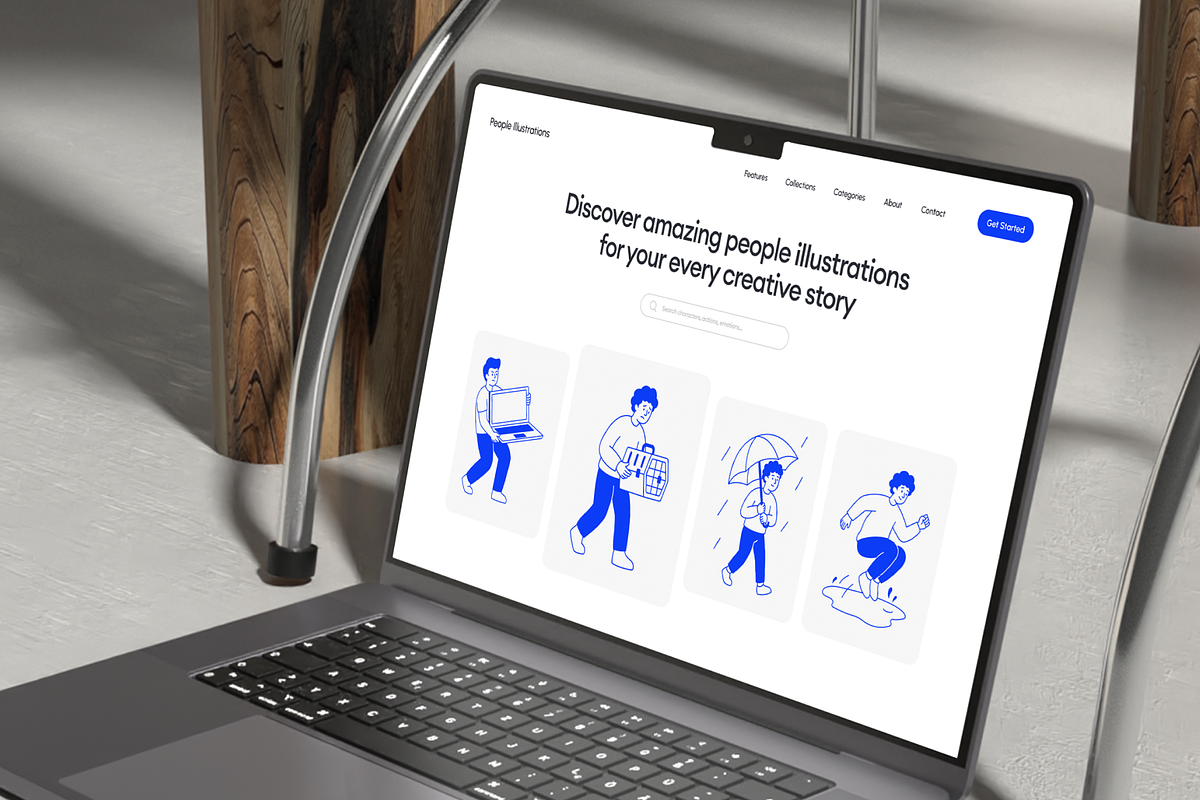 100 People Hand-Drawn Illustrations, a Person Illustration by Vectors Market (Photo 4 of 13)