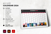 Calendar 2026, a Stationery Template by MstArtwork (Thumbnail 4 of 5)