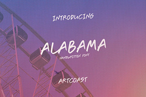 Alabama Handwritten Font