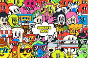 Cartoon Characters, The Bundle, an Illustration by The Isian (Thumbnail 126 of 126)