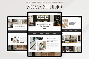 Squarespace Template: Nova Studio