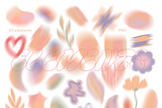 PEACHY PEACHY - shapes & textures, an Object Graphic by alenaganzhela (Thumbnail 9 of 11)