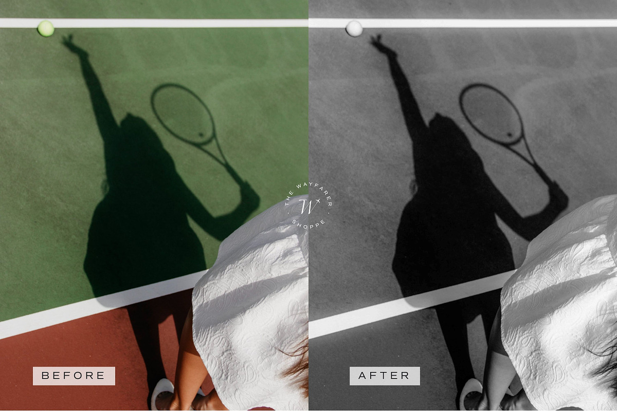 5 B&W LR Presets + Video LUTs, a Preset Add-On by TheWayfarerShoppe (Photo 5 of 17)
