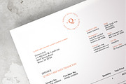 Q: Letter & Invoice Template, a Stationery Template by Kovy (Thumbnail 2 of 6)