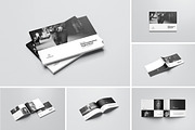 Landscape Brochure / Catalog Mockup, a Print Template by simuradi (Thumbnail 1 of 9)