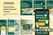 Money Habits Fintech Social Media, a Social Media Template by productype1 (Thumbnail 1 of 5)