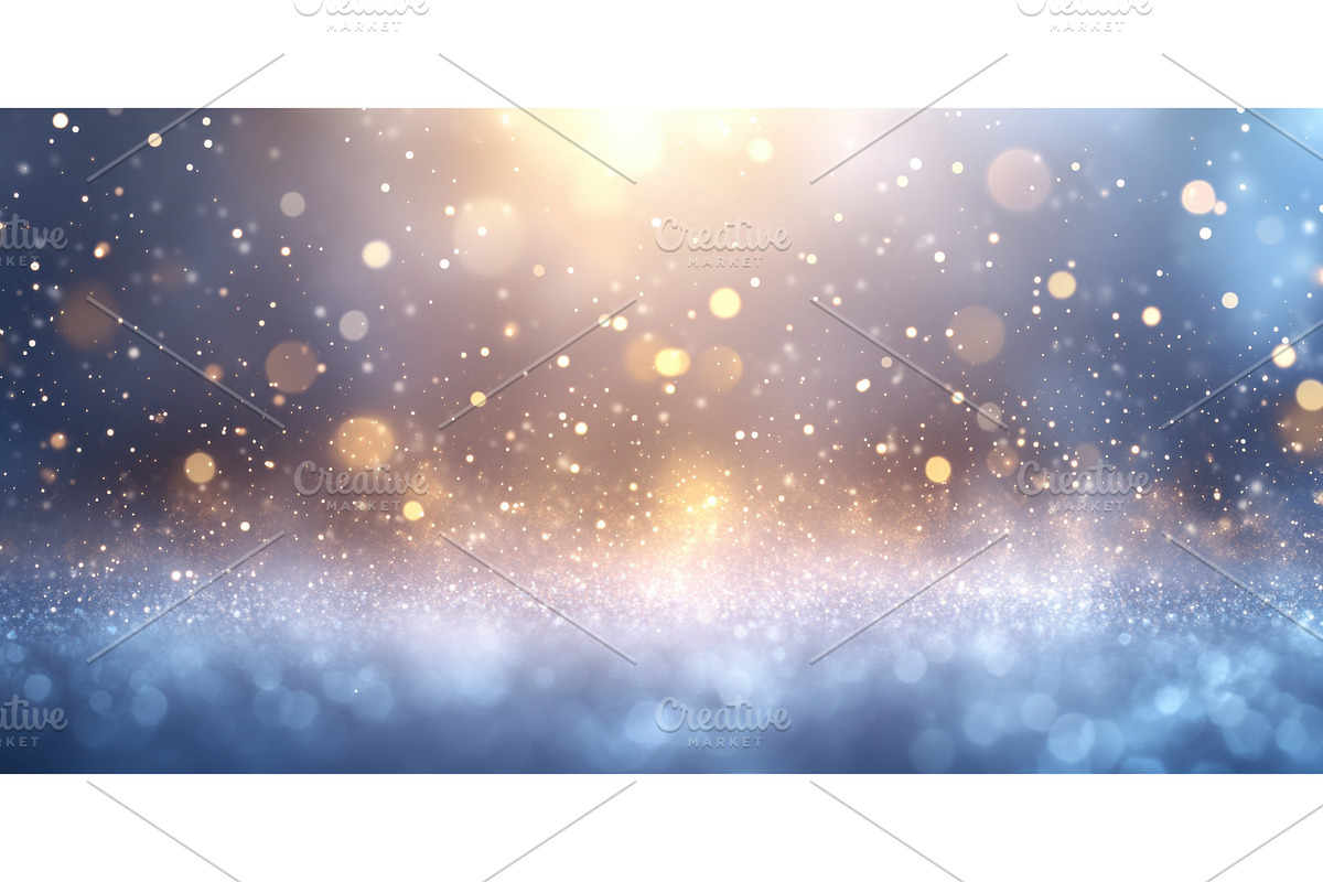 Glowing Abstract Background with, an Illustration by tilialucida