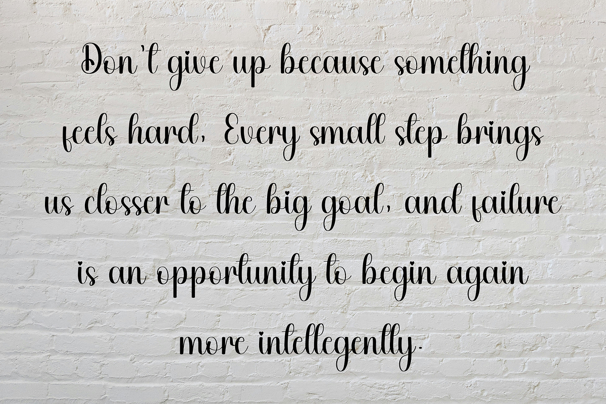 Better Lemoncake, a Handwritten Font by InermediaSTUDIO (Photo 5 of 8)