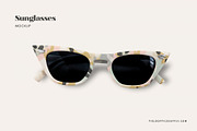 Sunglasses Mockup, a Merchandise Mockup by Field Office (Thumbnail 1 of 3)