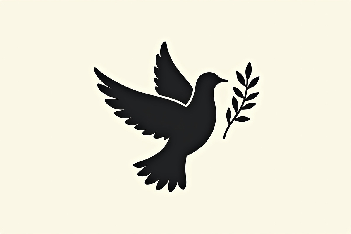 Peace Dove Silhouette Bundle, an Illustration by BIPLOB EXPERT (Photo 7 of 21)