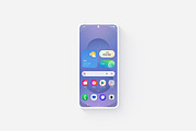 Galaxy S25 Clay Mockups Scenes, an Android Mockup by Asylab (Thumbnail 11 of 58)