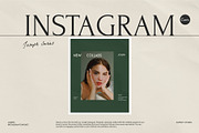 Joseph Instagram Canva, a Social Media Template by Simple P. (Thumbnail 1 of 10)