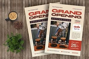 Coffe Shop Flyer Template