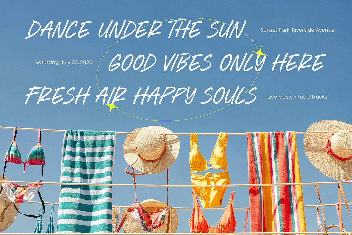 Sweet Trace Display Handwritten Font, a Script Font by Letterena Studios Script (Photo 6 of 15)