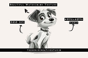 Funny Cartoon Dog PNG Clipart Set, an Animal Illustration by Geniecreativestudio (Thumbnail 3 of 9)