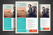 Corporate Business Flyer Template, a Flyer Template by AfzaalGraphics (Thumbnail 1 of 4)