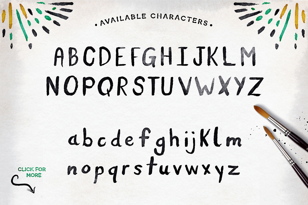 Nomad Font + Extras preview 3