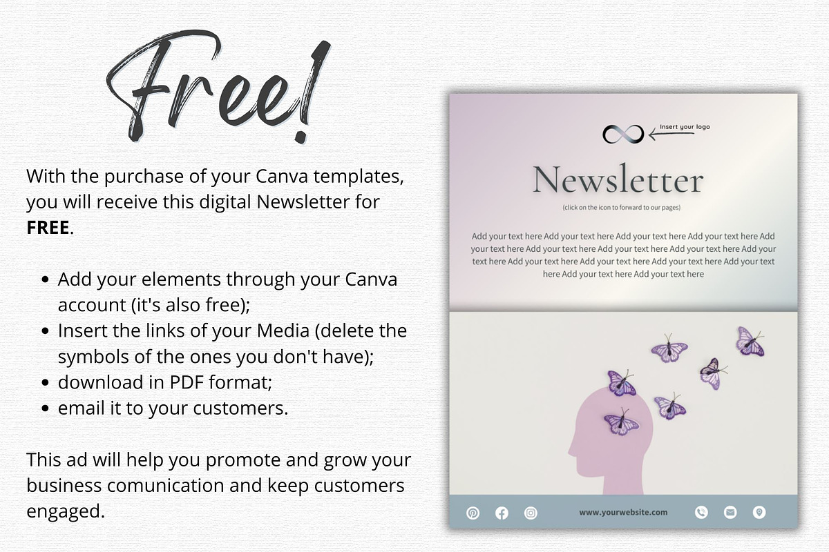 Neurodivergent Canva Templates preview 7