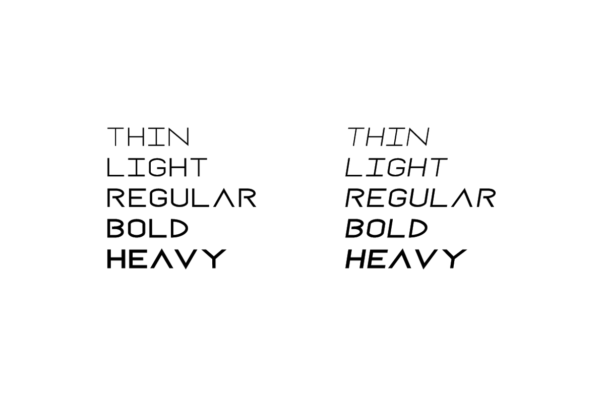 WALTER - Modern / Sci-Fi Typeface preview 5