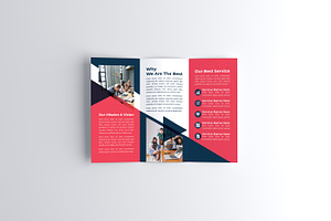 Modern Business Tri Fold Brochure