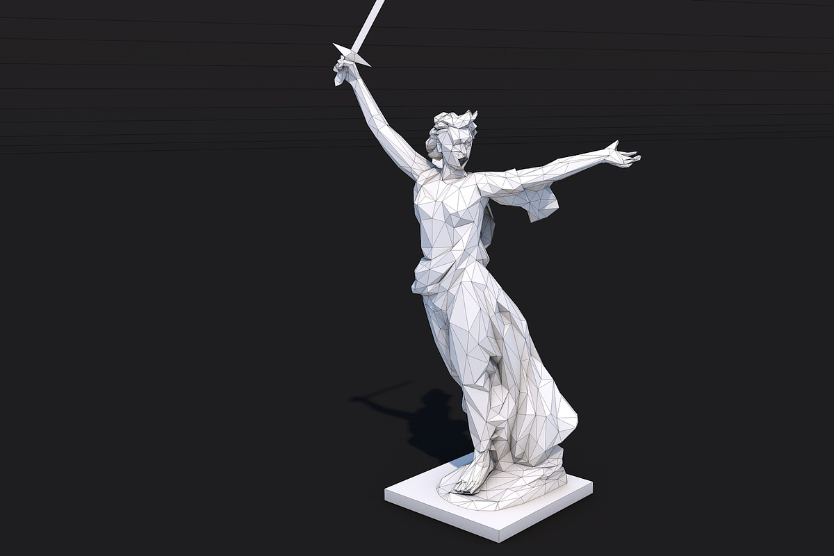 12 Famous Sculptures World Landmark, an Architecture 3D Model by multimedia4ds (Photo 23 of 25)