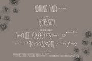 Nothing Fancy Font, a Sans Serif Font by Jusebox (Thumbnail 5 of 8)