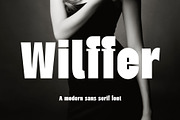 Wilffer Modern Sans Serif Font, a Sans Serif Font by Graphicxell (Thumbnail 1 of 9)