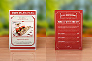 Classy Food Menu 2, a Brochure Template by Luuqas Design (Thumbnail 4 of 6)