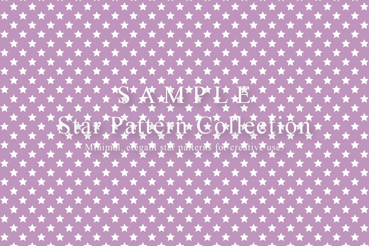 14 Star Pattern Collection, a Pattern Graphic by NOMO DESIGN (Photo 10 of 15)