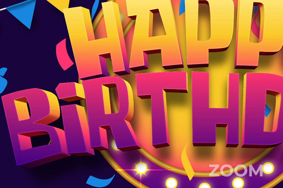 Happy Birthday Text Effect 3D Style, a Layer Style Add-On by Mockmenot (Photo 3 of 3)