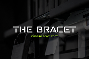 The Bracet - Font, a Sans Serif Font by artchiles_design