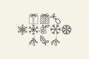 Hand Drawn Christmas Illustrations, an Illustration by HonestiesPrintS (Thumbnail 5 of 7)