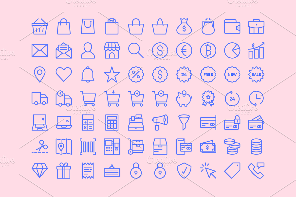 40% OFF MEGA BUNDLE - 295 Line Icons, an Outline Icon by Abstracto-Create (Photo 14 of 16)