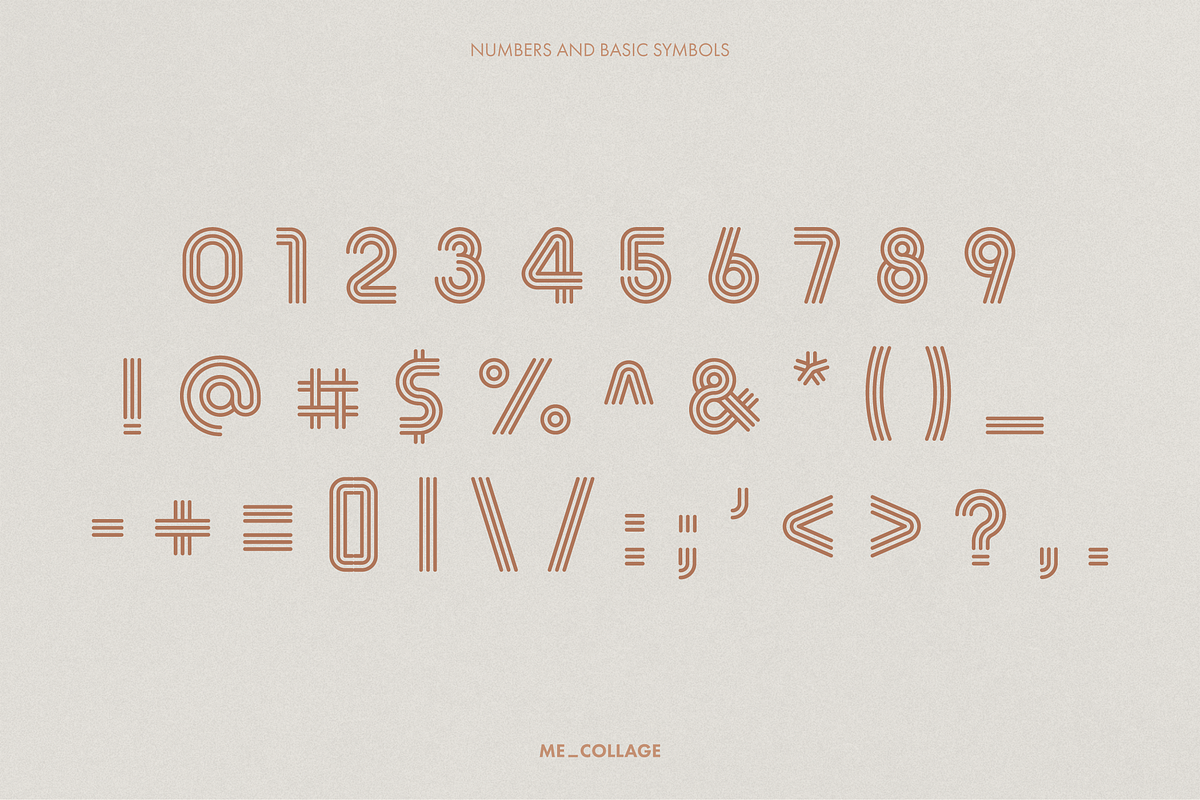HOKIME - Zen Font With a Retro Vibe, a Sans Serif Font by ME_COLLAGE (Photo 10 of 17)
