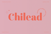 Chilead — Classic Sans Serif Font, a Sans Serif Font by Eugene Tantsurin