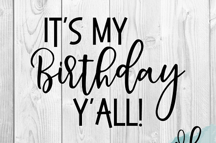 Birthday SVG