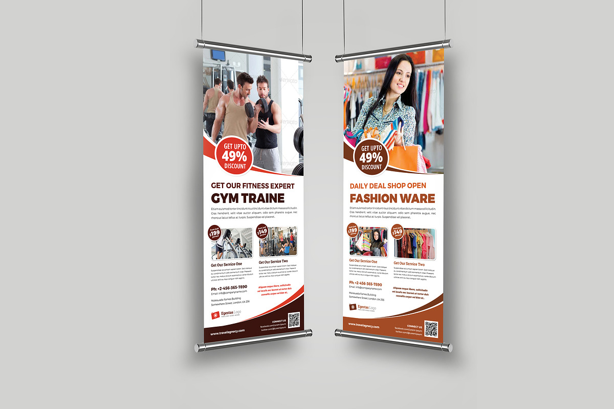 Multipurpose Roll Up Banner Signage, a Flyer Template by JanySultana (Photo 5 of 5)